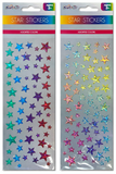 REFLECTIVE STAR STICKERS ASSORTMENT-$0.75