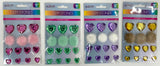 CRAFT FOR KIDS- GEMS & POMS ASSORTMENT - 24 PCS